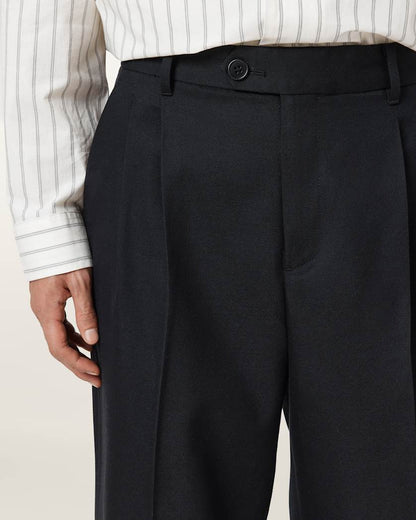 AllSaints Tallis Straight Leg Pants Feather Taupe