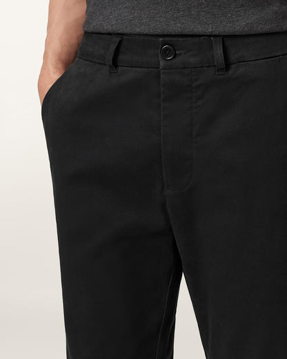 AllSaints Beckley Slim Fit Chinos Pebble Brown
