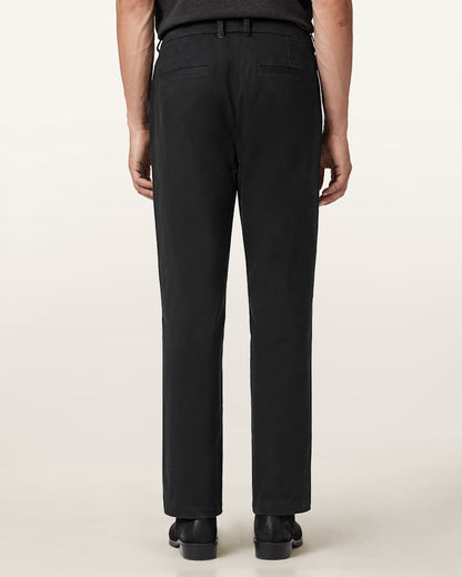 AllSaints Beckley Slim Fit Chinos Pebble Brown