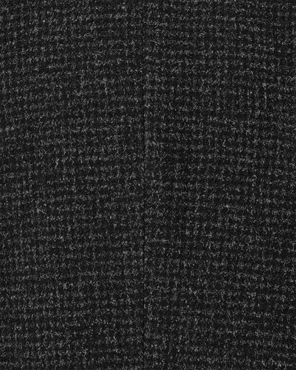 AllSaints Caspian Single Breasted Coat Cinder Black Marl