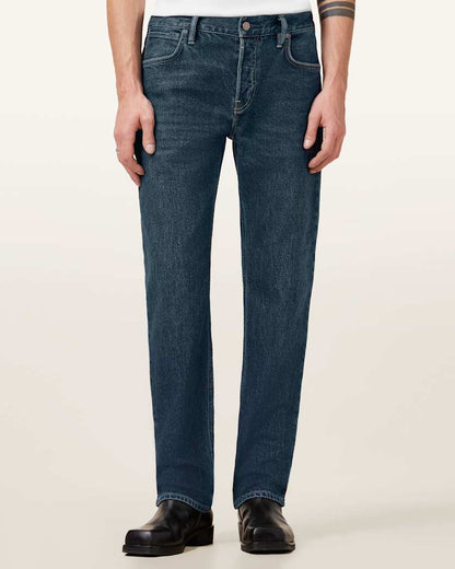 AllSaints Iggy Slim Fit Denim Jeans Washed Black