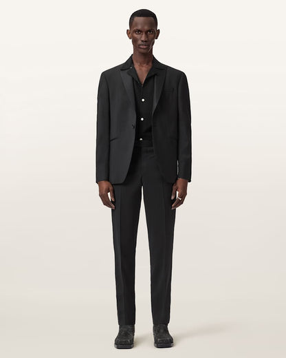 AllSaints Clyston Slim Fit Blazer Black