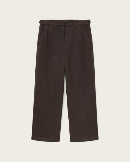 AllSaints Juku Loose Fit Pants Trail Brown