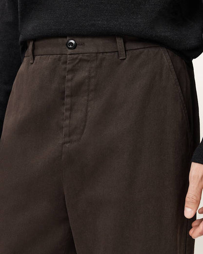 AllSaints Juku Loose Fit Pants Trail Brown