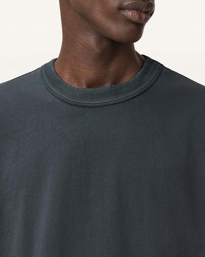 AllSaints Cole Crew Neck Sweat Washed Black