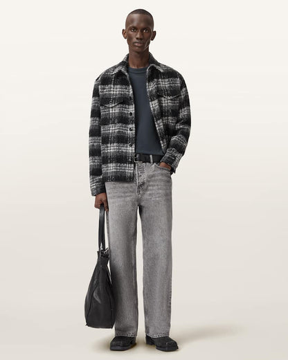 AllSaints Cole Crew Neck Sweat Washed Black