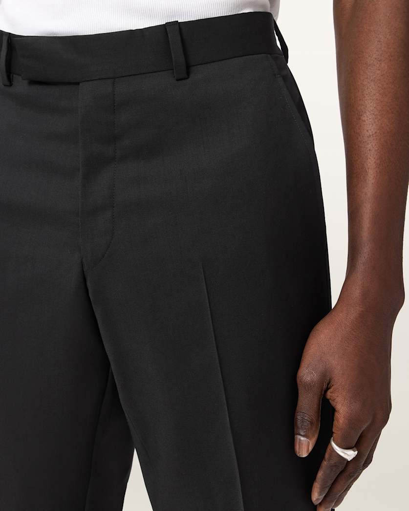 AllSaints Clyston Slim Fit Pants Black