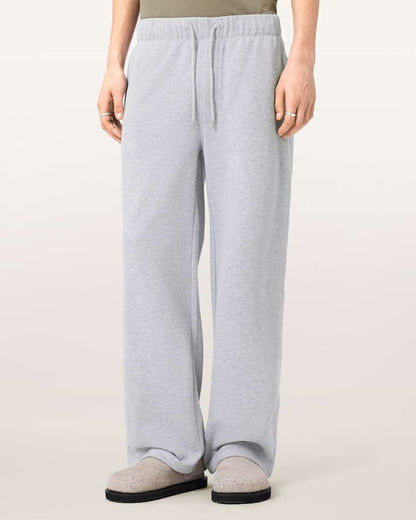 AllSaints Asher Straight Fit Sweatpants Grey Marl