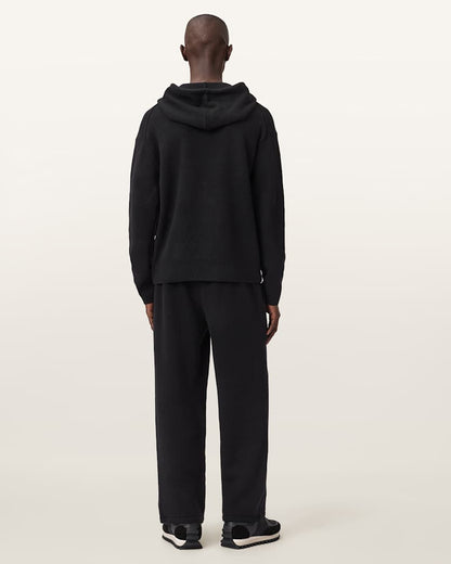 AllSaints Odessa Embroidered Sweatpants Black