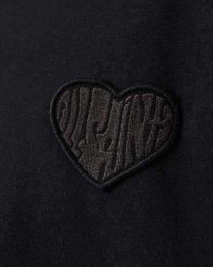 AllSaints Lover Short Sleeve Oversized T Shirt Washed Black