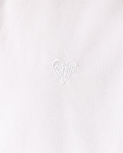 AllSaints Heartsaints Long Sleeve Shirt White