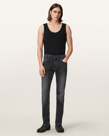 AllSaints Sid Denim Ultra Jeans Grey/Black