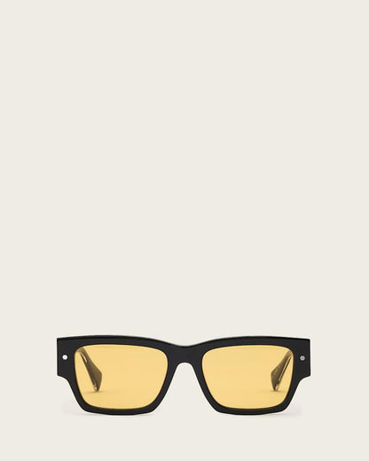 AllSaints Iggy Square Framed Sunglasses Women's Gloss Black Women's