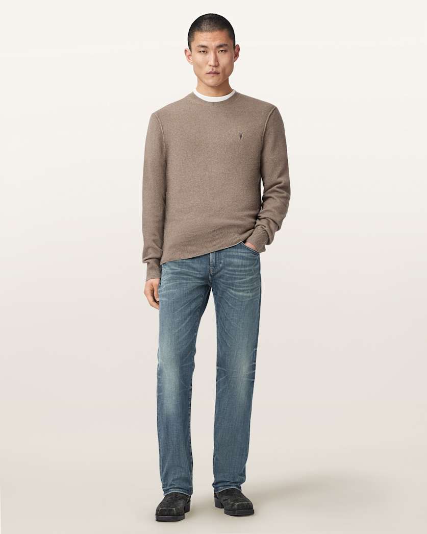 AllSaints Sid Skinny Fit Denim Jeans Vintage Indigo