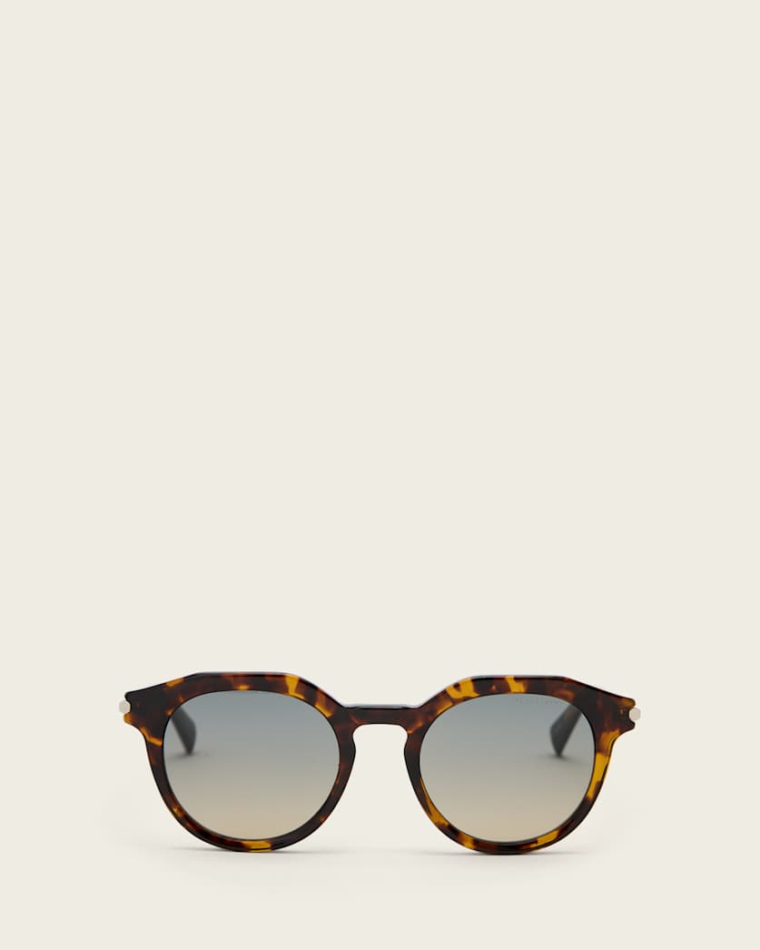 AllSaints Van Panto Framed Sunglasses Women's Dark Tort Women's