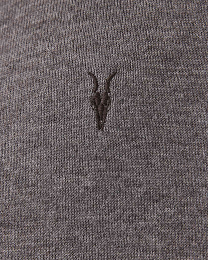 AllSaints Kilburn Ramskull Cardigan Black
