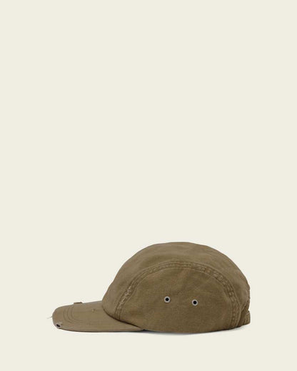 AllSaints Jesse Cotton Cap Army Green