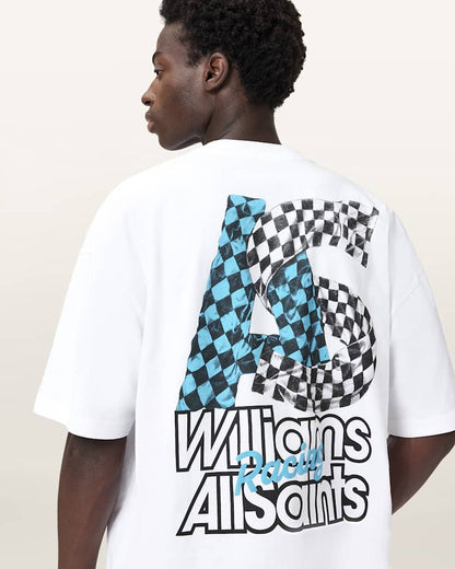 AllSaints Williams X Allsaints Pole Crew Neck T Shirt Washed Black