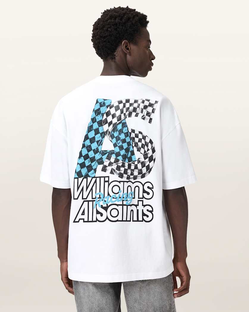 AllSaints Williams X Allsaints Pole Crew Neck T Shirt Washed Black