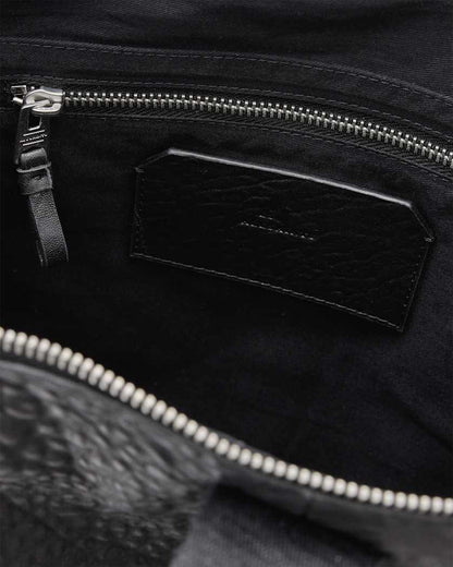 AllSaints Kei Leather Multi Use Backpack Women's Black Women's