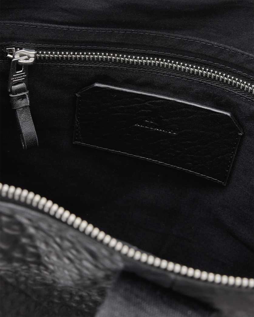 AllSaints Kei Leather Multi Use Backpack Women's Black Women's