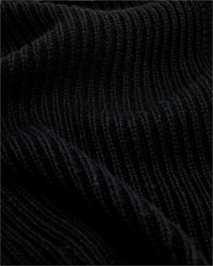 AllSaints Iggy Wool Blend Scarf Black