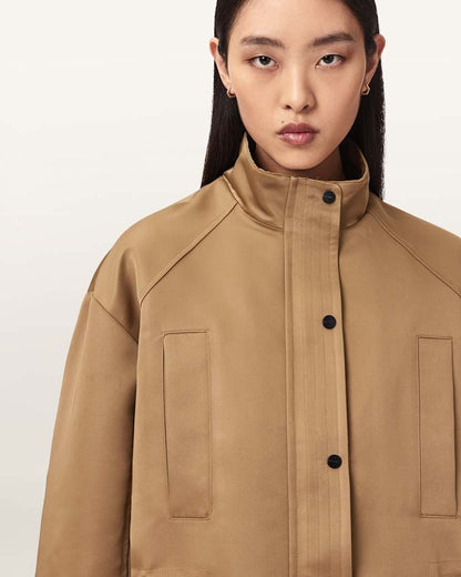 AllSaints Luellah Oversized Jacket Women's Black Women's