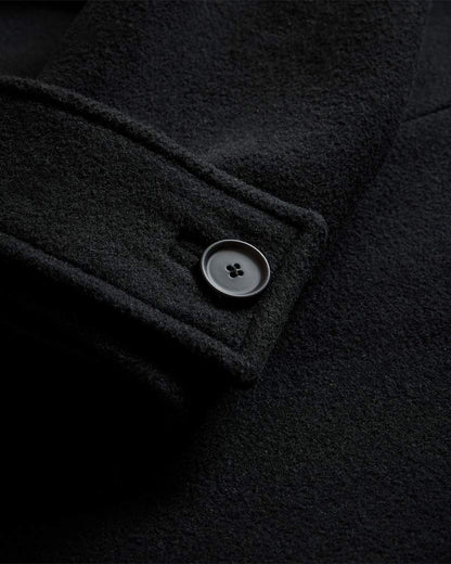 AllSaints Mabel Double Breasted Oversized Coat Women's Black Women's