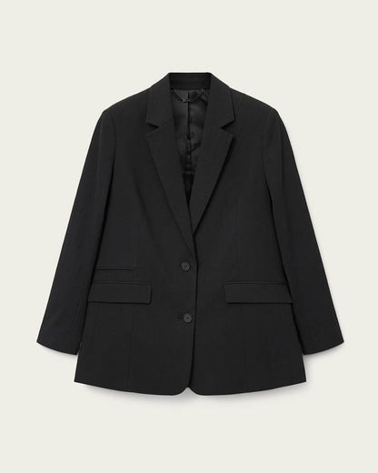 AllSaints Essen Single Breasted Blazer Women's Black Women's