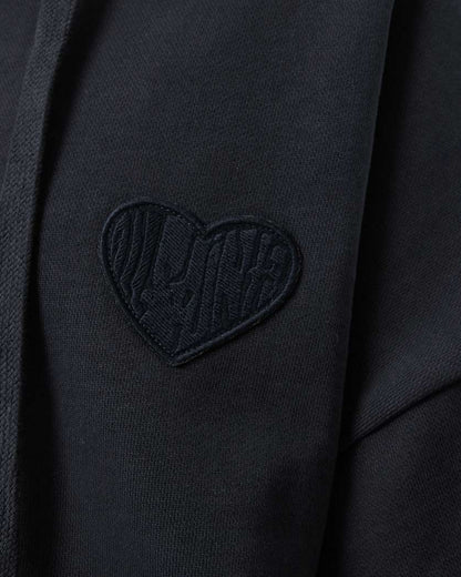 AllSaints Lover Oversized Eli Hoodie Women's Graphite Blue Women's