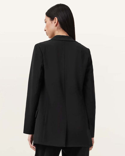 AllSaints Aleida Lightweight Tri Blazer Women's Black Women's