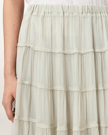 AllSaints Eva Skirt Women's Pale Green Women's