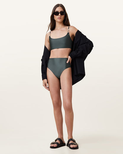 AllSaints Talaria Bikini Bottoms Women's Fir Green Women's