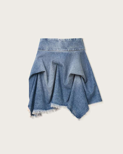 AllSaints Crissy Denim Mini Skirt Women's Vintage Indigo Women's