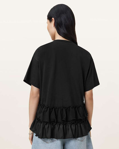 AllSaints Feyre Relaxed Fit T Shirt Women's Black Women's
