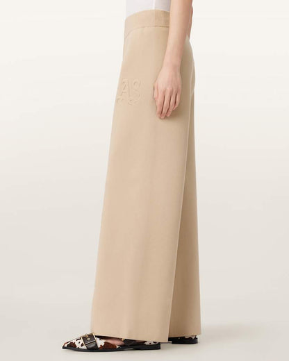 AllSaints Sonny Knitted Pants Women's Pebble White Women's