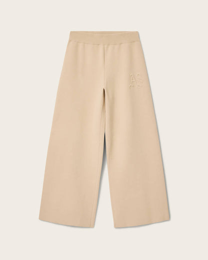 AllSaints Sonny Knitted Pants Women's Pebble White Women's
