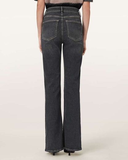 AllSaints Maisie Flared Jeans Women's Washed Grey Women's