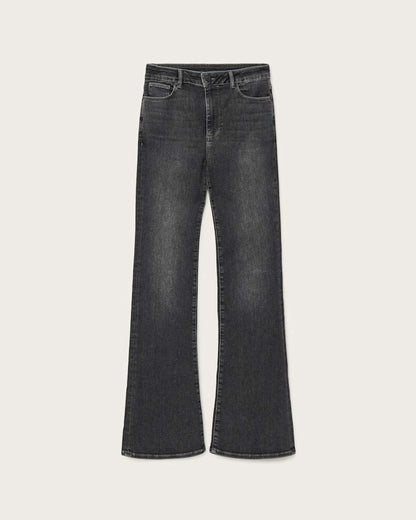 AllSaints Maisie Flared Jeans Women's Washed Grey Women's