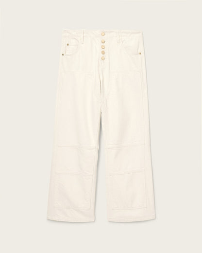 AllSaints Tay Carpenter Jeans Women's Ecru White Women's