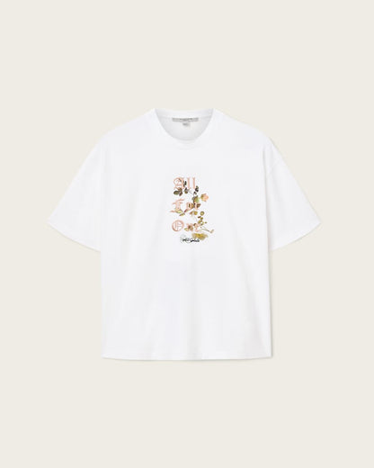 AllSaints Oneness Etta Oversized T Shirt Women's White Women's
