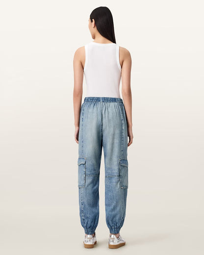 AllSaints Selma Illusion Pants Women's Illusion Indigo Women's