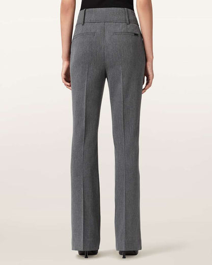 AllSaints Astra Flared Pants Women's Grey Women's