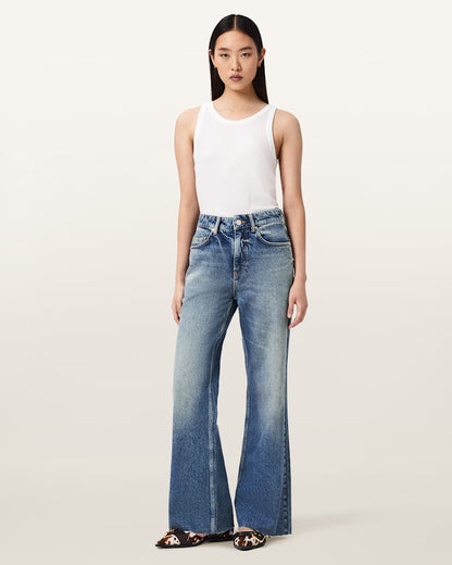 AllSaints Ember Flared Denim Jeans Women's Vintage Indigo Women's