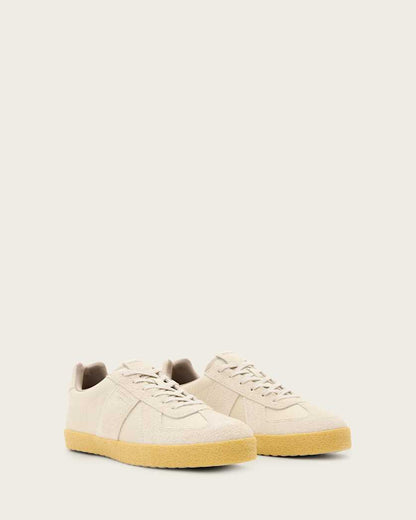 AllSaints Jaimee Low Top Ripstop Trainers Women's Chalk White Women's