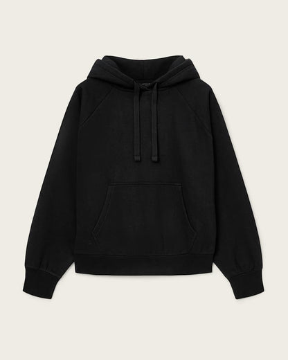 AllSaints Talon Underground Sequin Oversized Hoodie Women's Black Women's