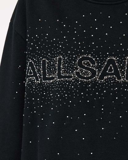 AllSaints Sprinkle Oversized Etta Sweatshirt Women's White Women's