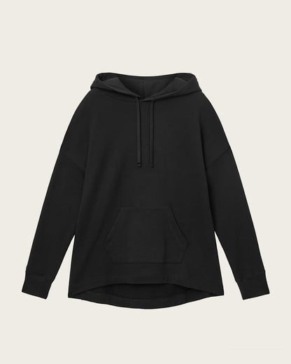 AllSaints Etti Scrunch Graphic Hoody Women's Black Women's