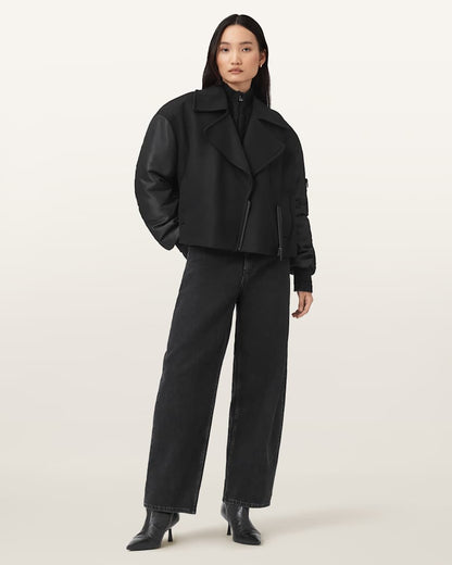 AllSaints Orla Wool Jacket Women's Black Women's