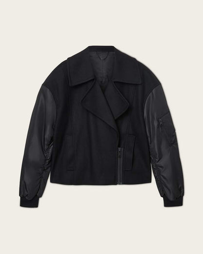 AllSaints Orla Wool Jacket Women's Black Women's